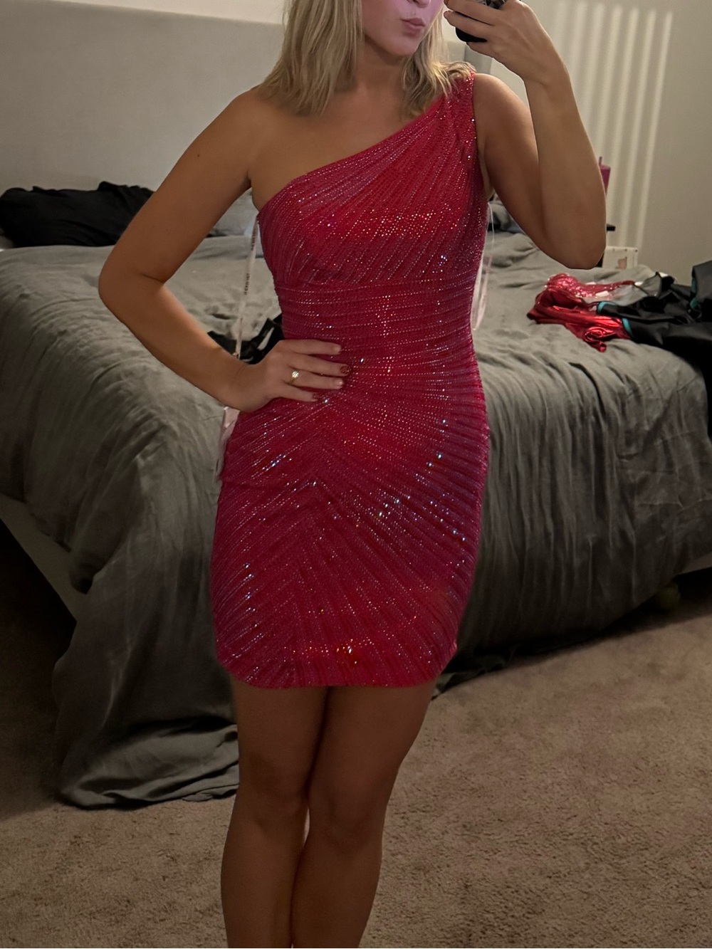 Sherri Hill Red Homecoming / Pageant dress